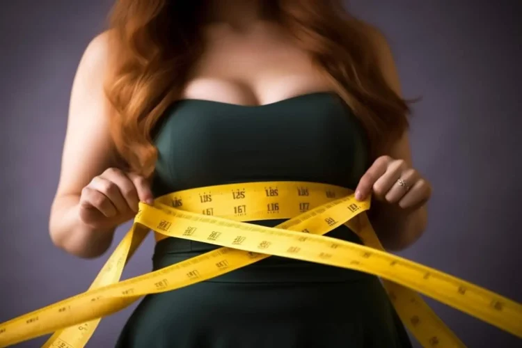 Femme souhaitant perdre du poids