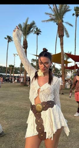 Jolie tenue Coachella pour femme